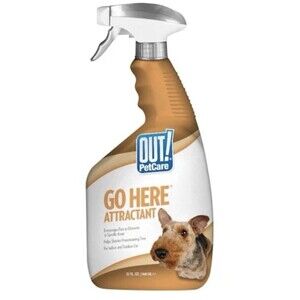 OUT! PetCare Go Here Attractant Indoor and Outdoor Dog Training Spray